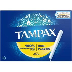 Tampóny Tampax Regular s aplikátorom 18 ks