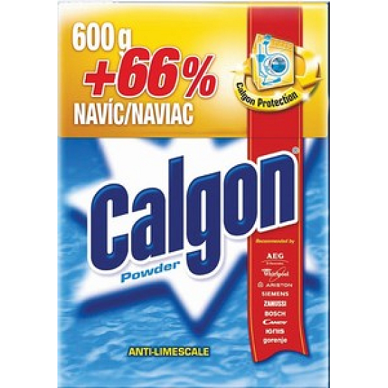 Calgon odstraňovač vodného kameňa 600 g + 400 g