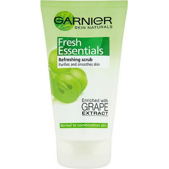 Garnier Skin Naturals Fresh Essentials osviežujúci peelingový krém normálnu a zmiešanú pleť 150 ml