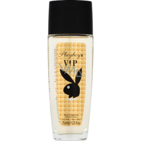 Playboy Vip for Her parfumovaný dezodorant sklo pre ženy 75 ml