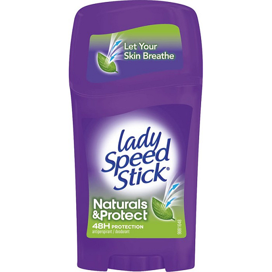 Lady Speed Stick Naturals & Protect antiperspirant dezodorant stick pre ženy 45 g