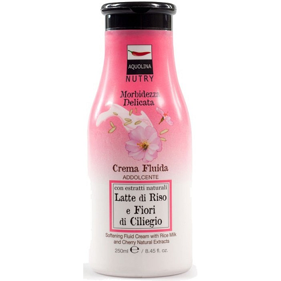 Aquolina Nutri Rice Milk & Cherry telové mlieko 250 ml