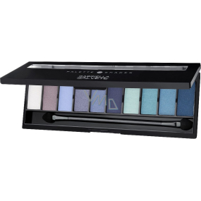 Gabriella salva Palette 10 Shades paleta očných tieňov so zrkadielkom a aplikátorom 04 Aqua 12 g