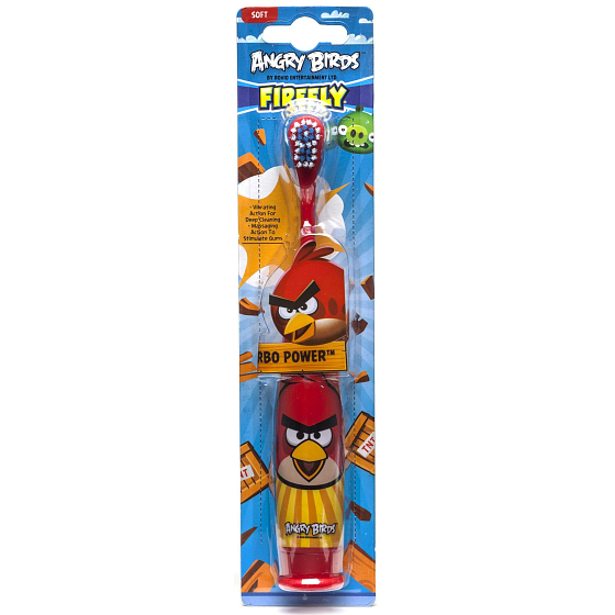 Angry Birds Turbo mäkký elektrický kefka na zuby pre deti