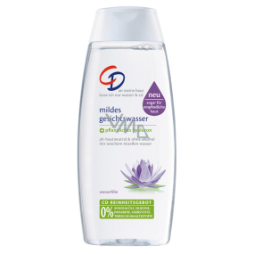 CD Wasserlilie - Vodné lekno čistiaca pleťová voda s kyselinou hyalurónovou a ľahkou sviežou vôňou pre veľmi citlivú pleť 150 ml