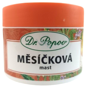 Dr. Popov Nechtíková masť pre citlivú pleť, upokojuje, regeneruje 100 ml
