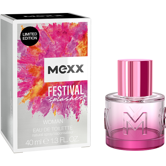 Mexx Festival Splashes Woman toaletná voda 40 ml