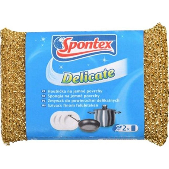 Spontex Delicate čistiaci vankúšik, hubka na jemné povrchy 1 kus