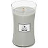 Woodwick Lavender & Cedar - Levanduľa a Céder vonná sviečka s dreveným knôtom a viečkom sklo veľká 609 g