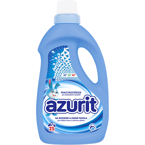 Azurit prací gel na moderné a jemné prádlo 25 prania, 1 l