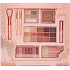 Sunkissed Golden Wonderland bronzer + rúž + rozjasňovač + očné tiene + maskara + kozmetický štetec 3 ks, kozmetická sada pre ženy
