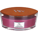 Vonná sviečka WoodWick Wild Berry & Beets s dreveným knôtom a viečkom 453 g