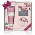 Baylis & Harding Rose, Poppy and Vanilla sprchový krém 130 ml + telové maslo 100 ml + toaletné mydlo 150 g, kozmetická sada pre ženy