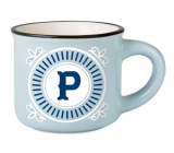 Šálka na espresso Albi - písmeno P 45 ml