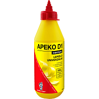 APEKO D1 lepidlo na drevo, papier, kožu s aplikátorom, 250 g
