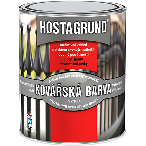 HOSTAGRUND kovářská barva S2160K, 0950 kovářská čerň, 600 ml