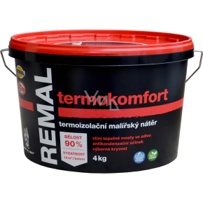 REMAL Termokomfort termoizolačná farba na stenu, 4 kg