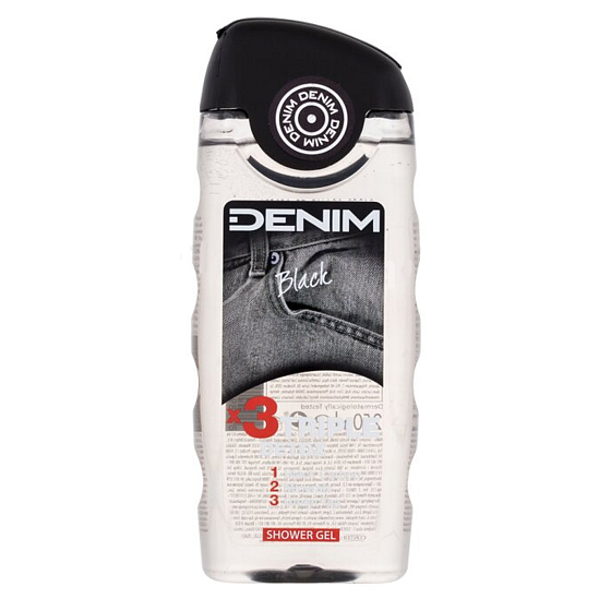 Denim Black sprchový gél pre mužov 250 ml
