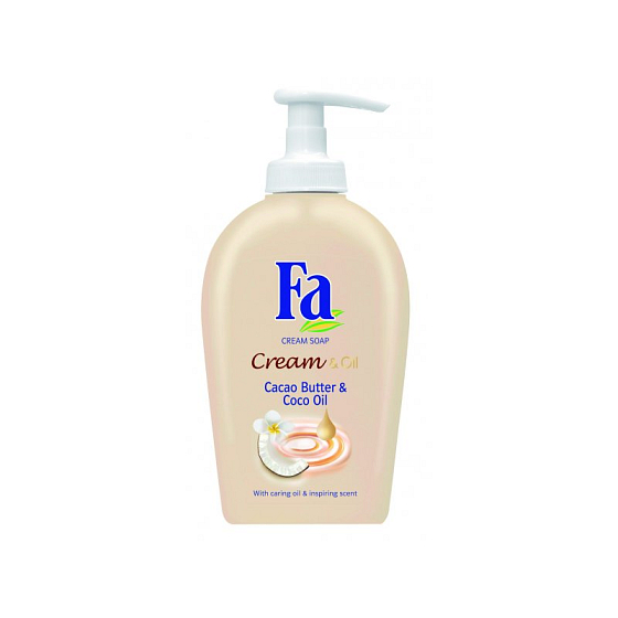 Fa Kakao & Kokos tekuté mydlo s dávkovačom 300 ml