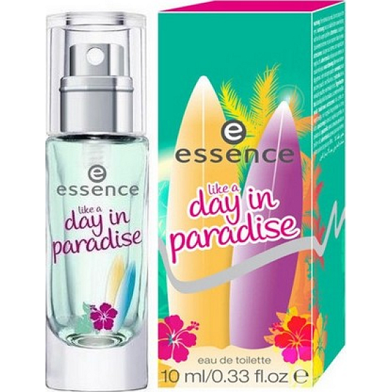 Essence Like A Day In Paradise toaletná voda pre ženy 10 ml
