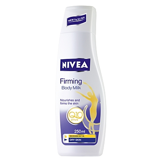 Nivea Q10 Plus výživné spevňujúce telové mlieko pre suchú pokožku 250 ml