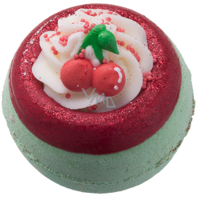 Bomb Cosmetics Čerešňa ako top - Cherry on Top Šumivý balistik do kúpeľa 160 g