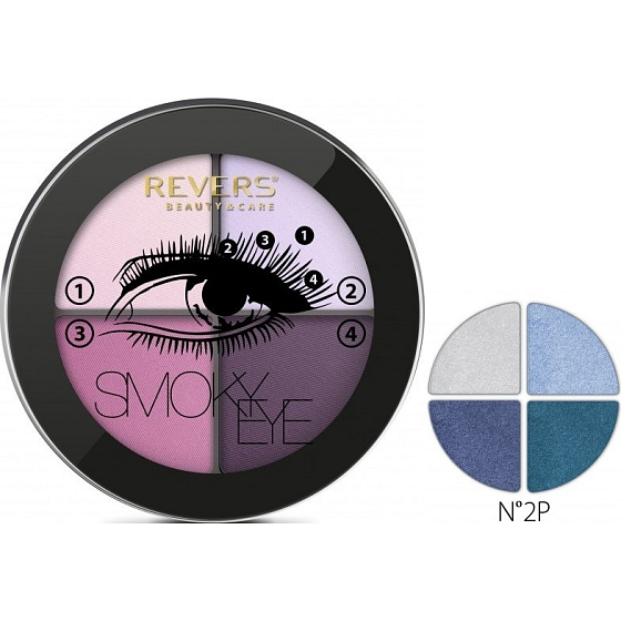 Reverz Smoky Eye očné tiene 2P 8 g