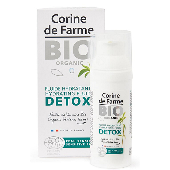 Corine de Farme Bio Organic Detox Detoxikačný pleťový sprej 100 ml