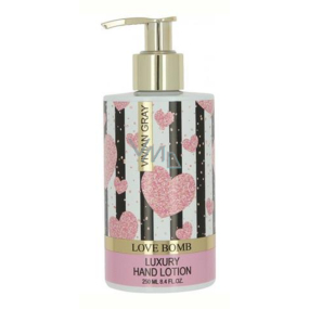 Vivian Gray Love Bomb luxusné mlieko na ruky s dávkovačom 250 ml