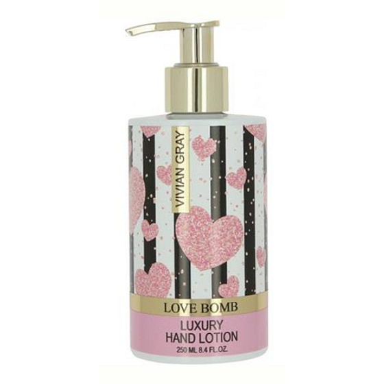 Vivian Gray Love Bomb luxusné mlieko na ruky s dávkovačom 250 ml