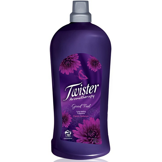 Twister Good Feel - Dobrý pocit avivážny prípravok na zmäkčenie a prevoňanie bielizne 70 dávok 2 l