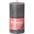 Bolsius Rustic sviečka tmavo šedá valec 68 x 130 mm
