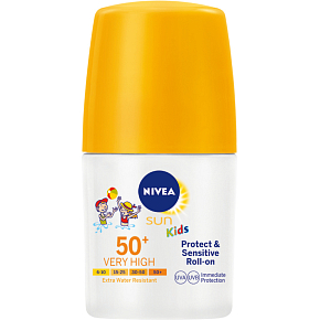 Nivea Sun Kids Sensitive protect & play OF 50 detské mlieko na opaľovanie, 50 ml