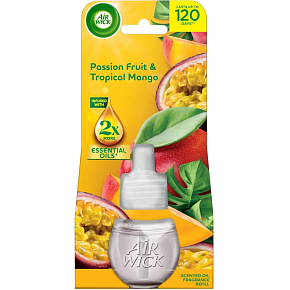 Air Wick Electric náhradná náplň do elektrického osviežovača Marakuja & Tropické mango, 19 ml