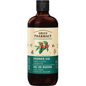 Green Pharmacy Sprchový gel Zelená káva a zázvorový olej 500 ml Green Pharmacy Sprchový gel Zelená káva a zázvorový olej 500 ml