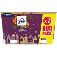 Glade vonné sviečky Festive Mulled Wine 2 × 112 g
