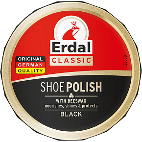 Erdal Shoe Polish Čierny krém na topánky, 55 ml
