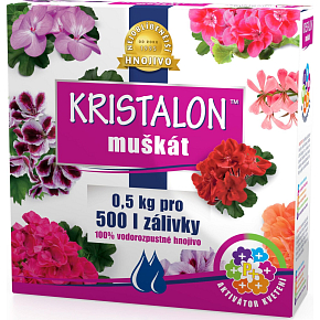 Agro Kristalon Muškát, hnojivo na muškáty, 500 g