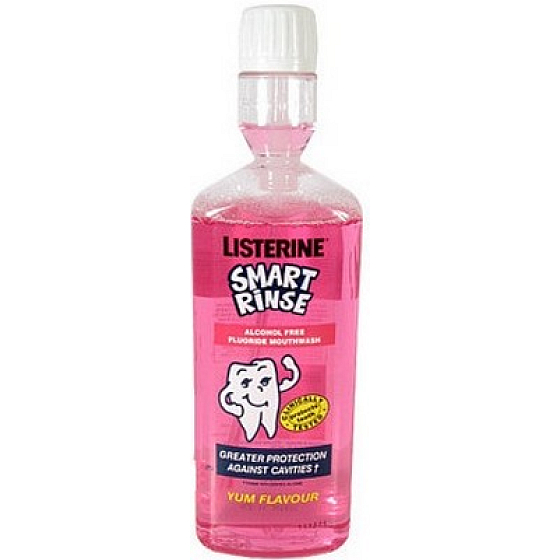 Listerine Smart Rinse ústna voda pre deti 300 ml