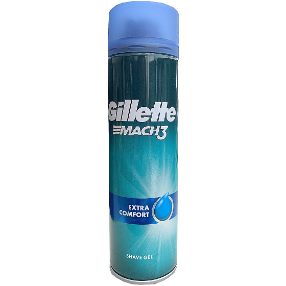 Gillette Mach3 Extra Comfort gél na holenie pre mužov 200 ml
