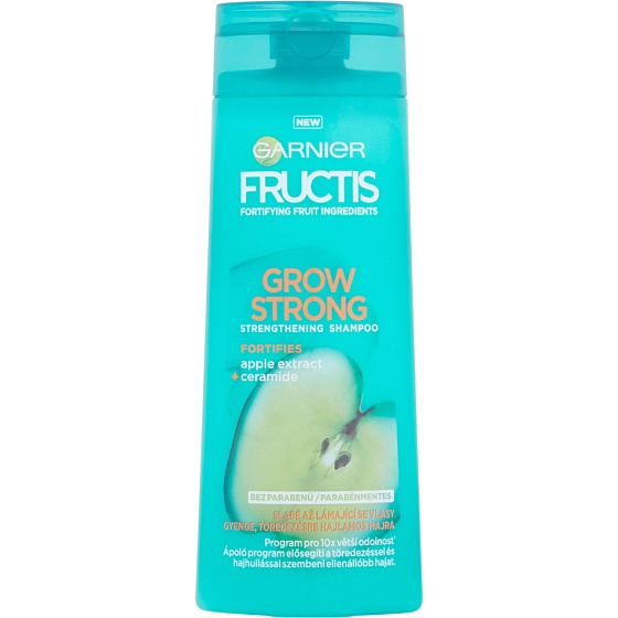 Garnier Fructis Grow Strong posilňujúci šampón pre slabé vlasy s tendenciou vypadávať 250 ml
