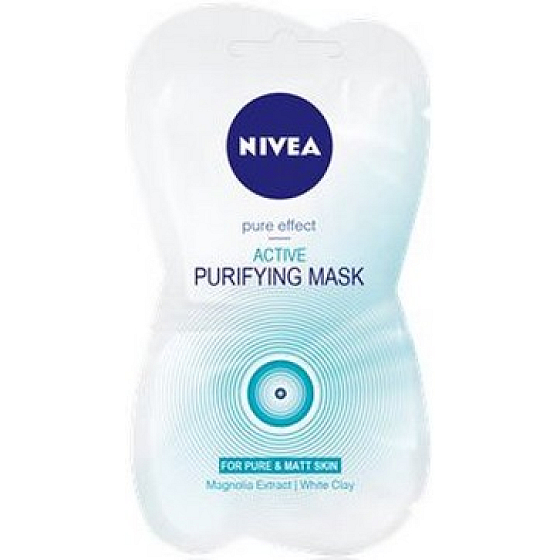 Nivea Active Purifying Mask hĺbkovo čistiaca maska 2 x 7,5 ml