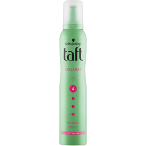 Taft Volume, penové tužidlo s push-up efektom, Sila fixácie 4, 200 ml