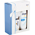 Dove Gentle Exfoliating sprchový gél 250 ml + toaletné mydlo 100 g + špongia, kozmetická sada