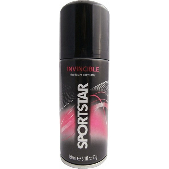 Sportstar Men Invincible deodorant sprej pre mužov 150 ml