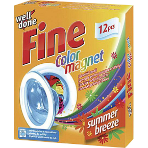 Well Done Fine Color Magnet Summer obrúsky do sušičky i práčky 12 ks