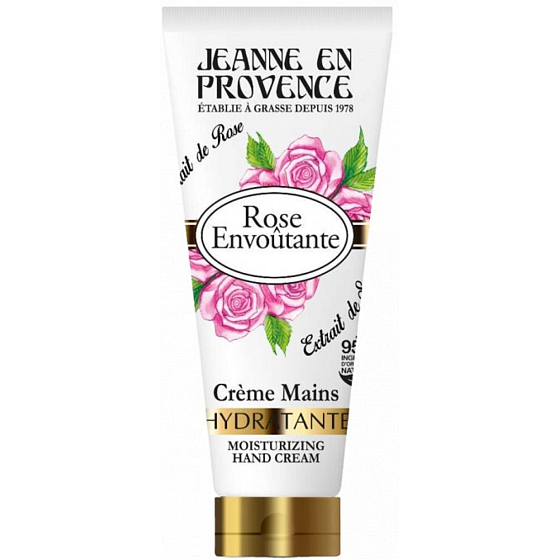 Jeanne en Provence Rose Envoutante - Podmanivá ruža krém na ruky 75 ml