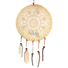 Nekupto Home Decor Drevená dekorácia lapač snov 20 cm