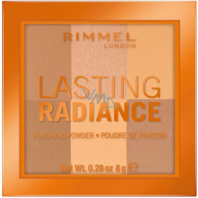 Rimmel London Lasting Radiance púder 002 Honeycomb 8 g