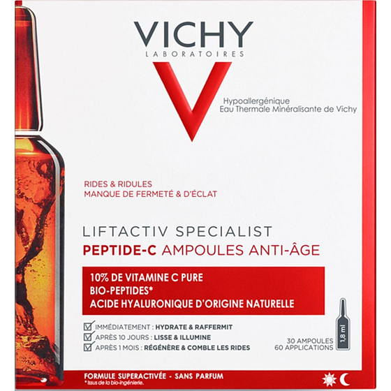 Vichy Liftactiv Specialist Peptide-C sérum proti vráskam v ampulkách 30 x 1,8 ml